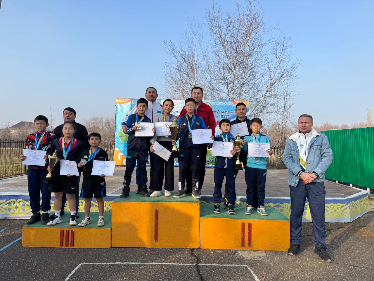 Ұлттық мектеп лигасының облыстық кезеңі  Үстел теннис  жарысы  бойынша қортынды ақпарат