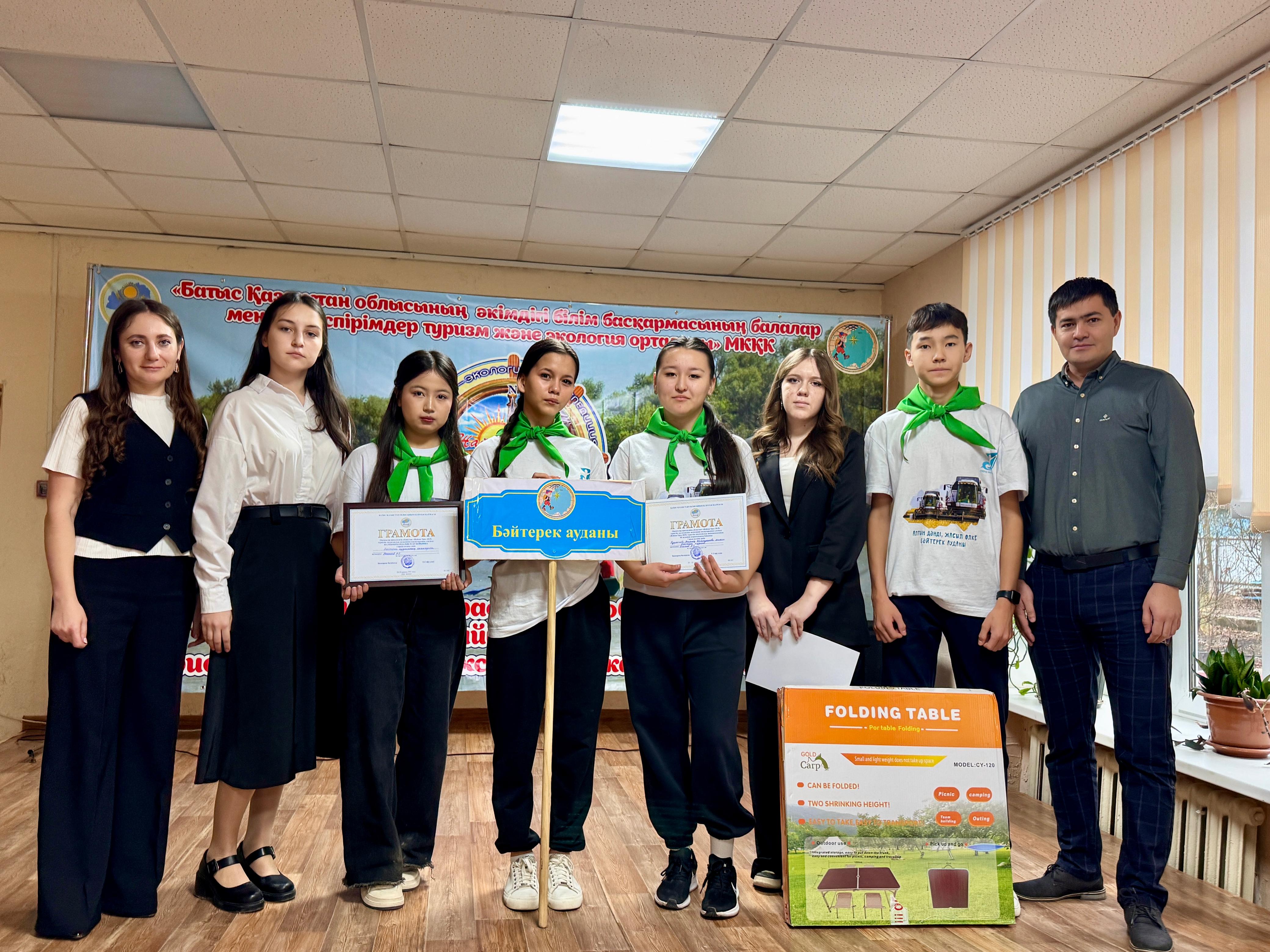 Облыстық оқушылар арасындағы «Жайық-Урал 2025»   туристік-экологиялық экспедиция жасақтары слетінің  қорытындысы туралы ақпарат